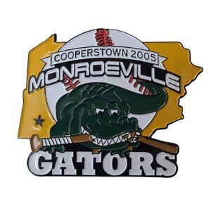 Cooperstown Dreams Park Baseball Trading Pin Monroeville Gators 2005 PA